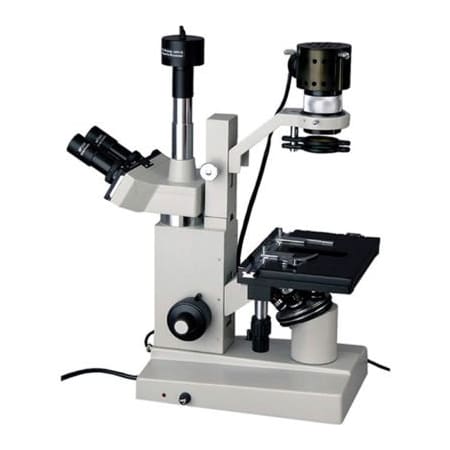 United Scope Llc. AmScope IN200TB-5MA 40X-800X Inverted Tissue Culture Microscope with 5MP Digital Camera IN200TB-5MA